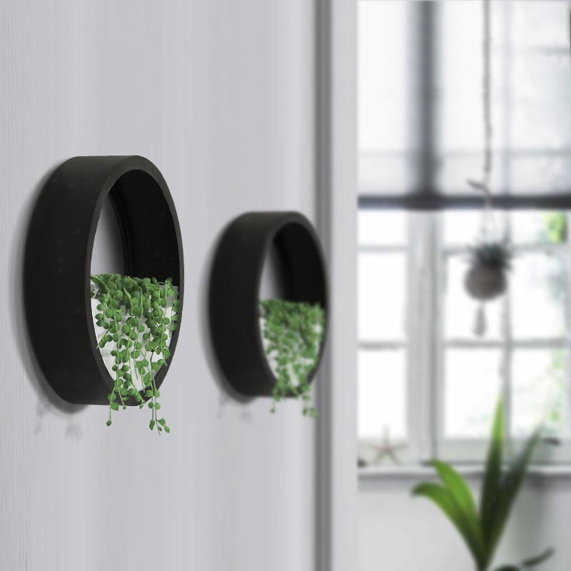 Kreatif Dinding Vas Logam Besi - Sustainable Living Eco Friendly ulasan dan harga