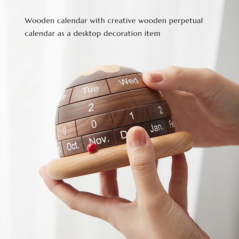 Kalender Alfanumerik Kayu Krea - Sustainable Living Gifts ulasan dan harga
